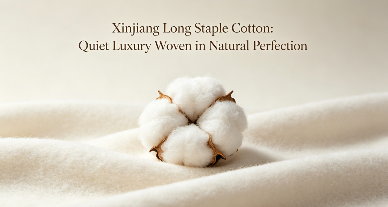 Xinjiang Long Staple Cotton: Quiet Luxury Woven in Natural Perfection